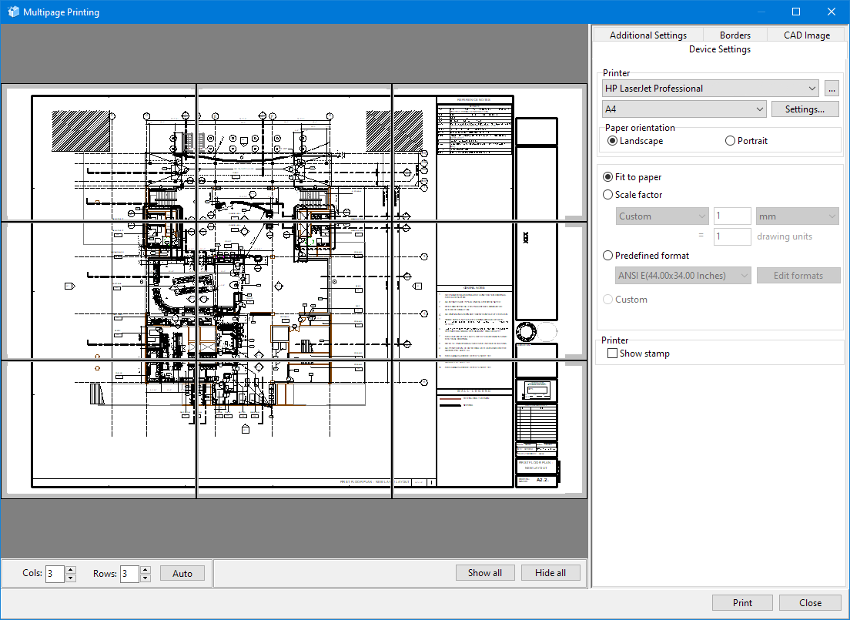 How To Print All Sheets Autocad Draw Spaces